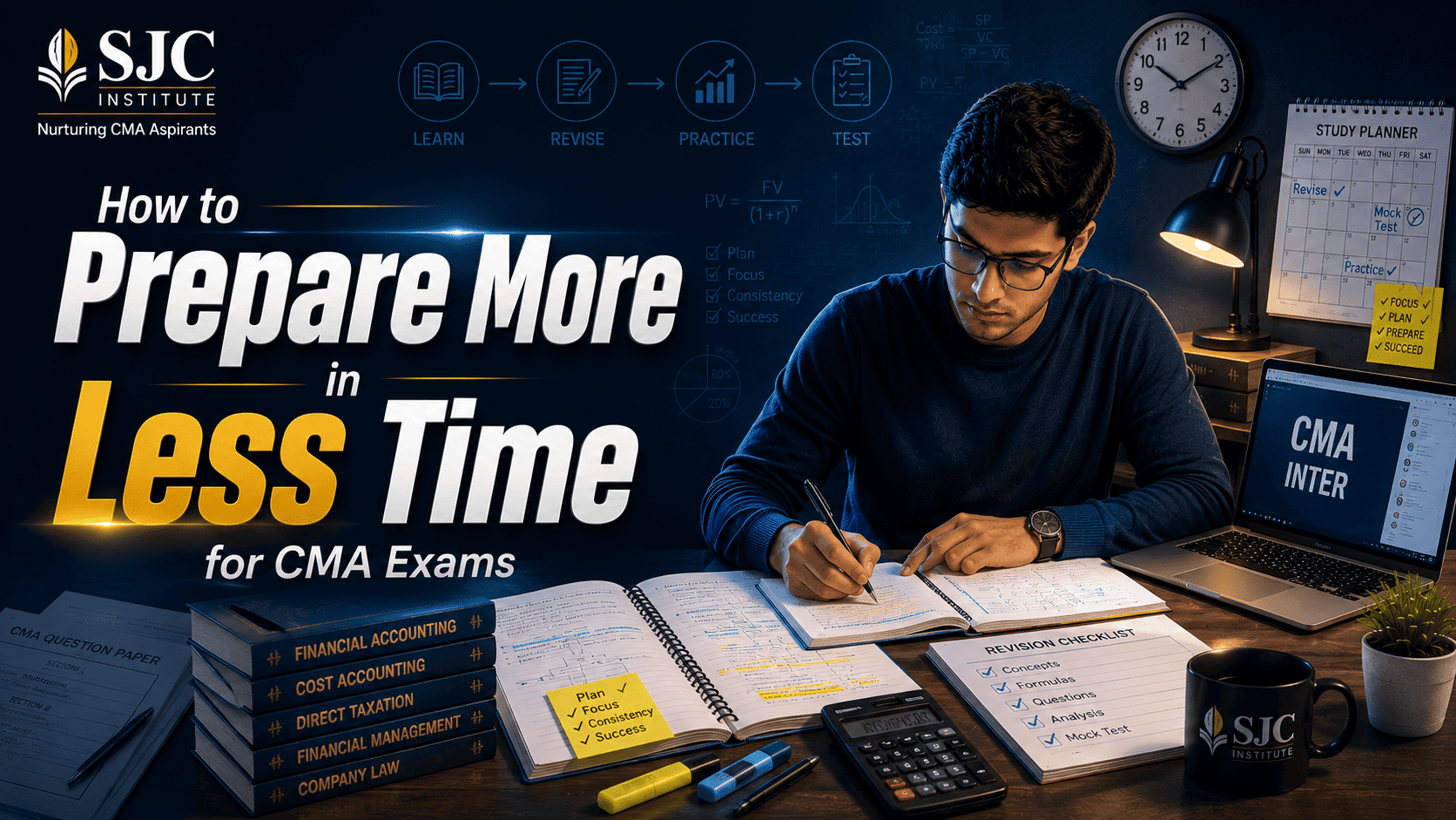 How to Prepare more in Less Time for CMA Exam: SJC CMA Crash Course for Dec 2026